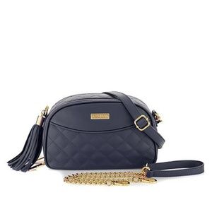 NWOT - Joy & Iman navy cross body bag